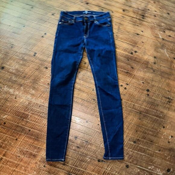 7 for All Mankind normcore ankle skinny size 27 jeans - Picture 1 of 4